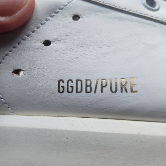 Golden Goose Purestar White Size 40 Unisex Star-Patterned Sole - Picture 11 of 13